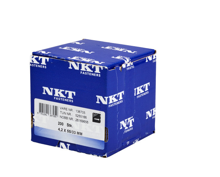 NKT Fasteners DECK+ terrasseskrue 4,2 x 55 mm 200 stk.